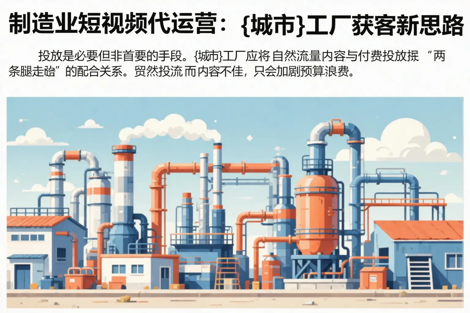制造业短视频代运营:昆明工厂获客新思路