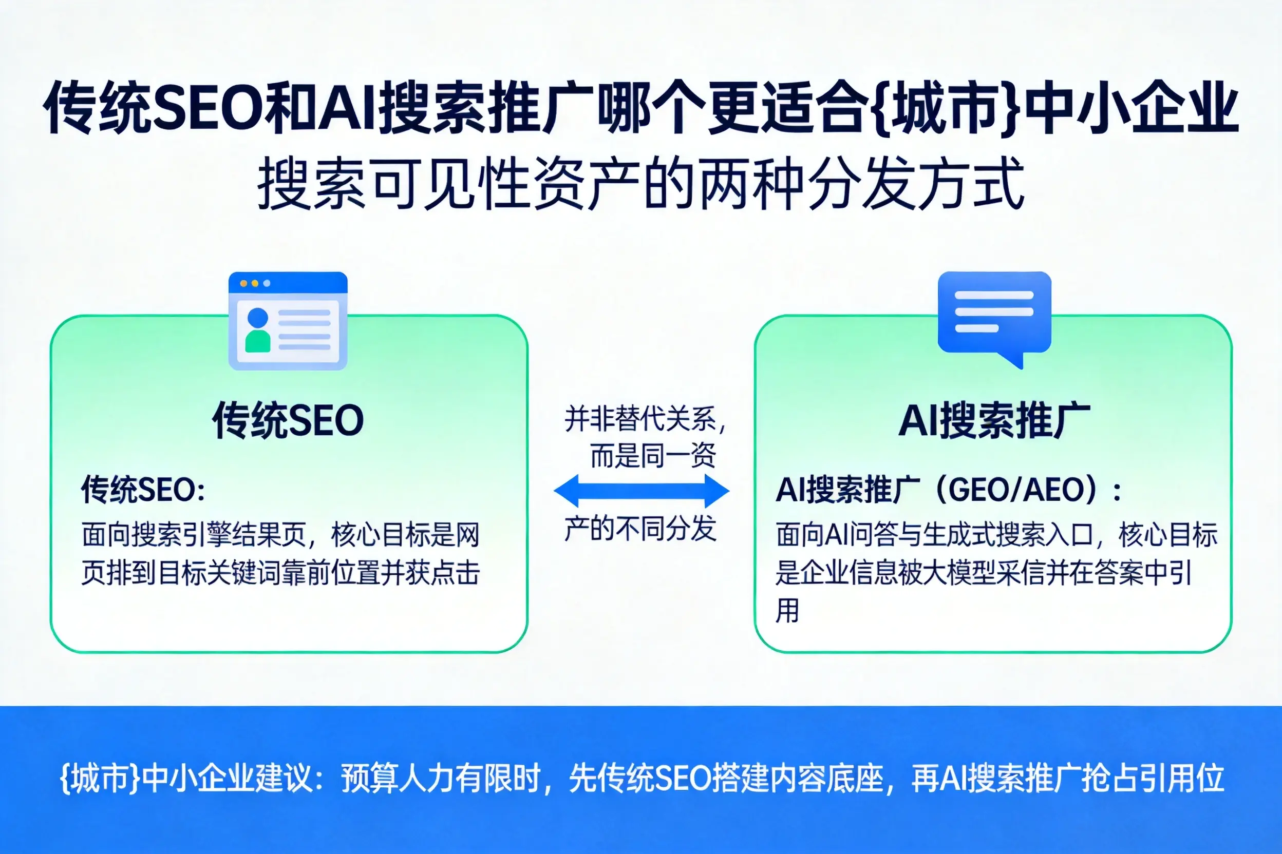 传统SEO和AI搜索推广哪个更适合昆明中小企业