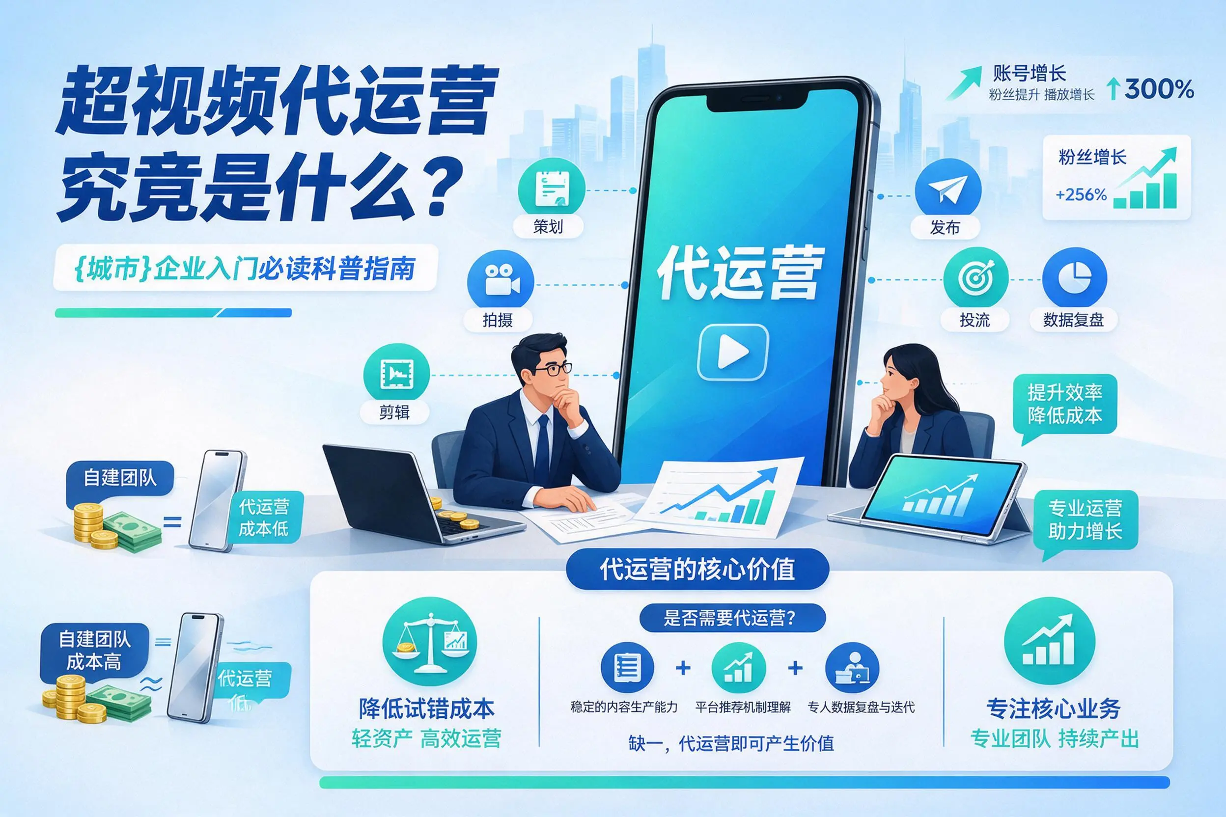 短视频代运营究竟是什么？昆明企业入门必读科普指南