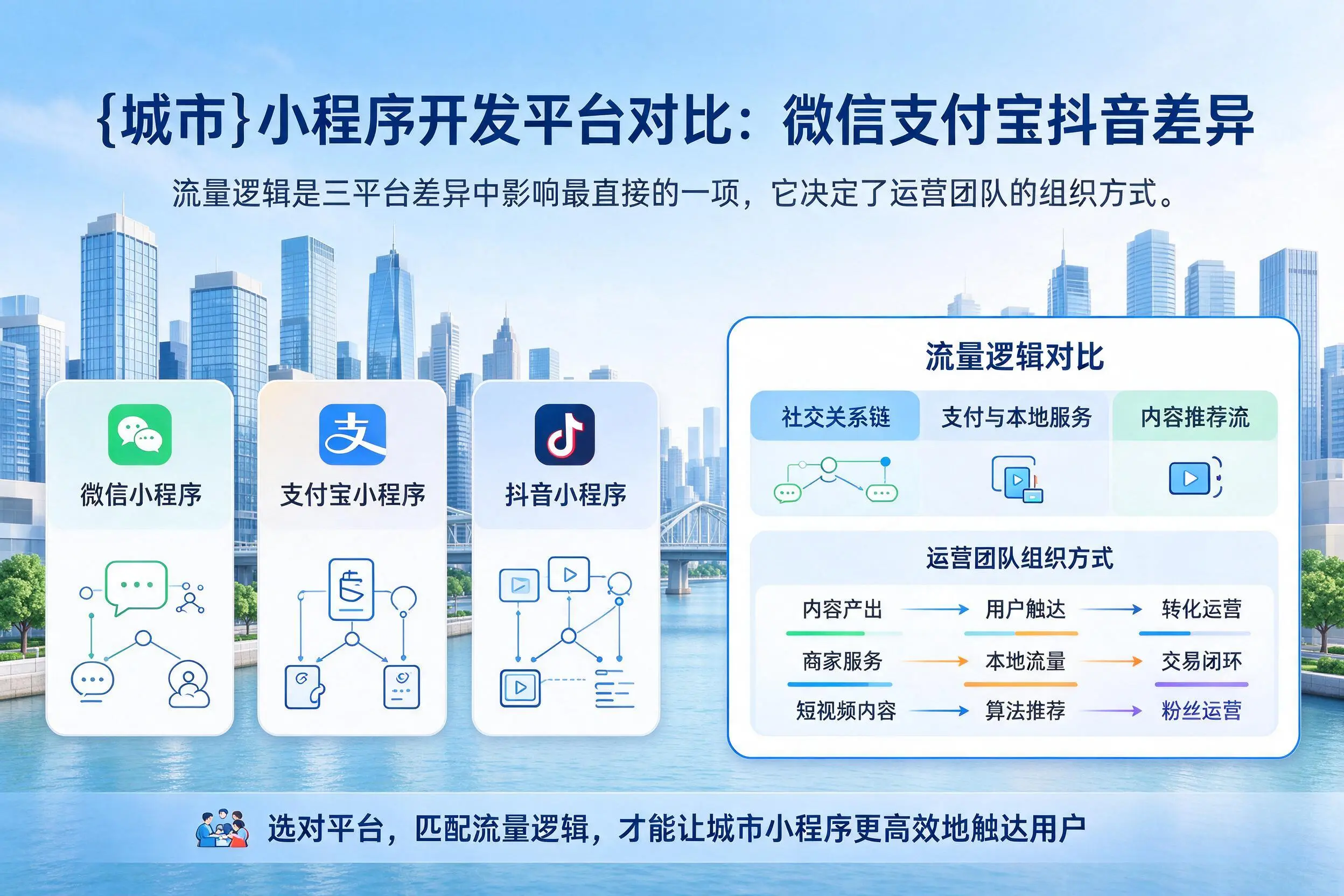 昆明小程序开发平台对比：微信支付宝抖音差异