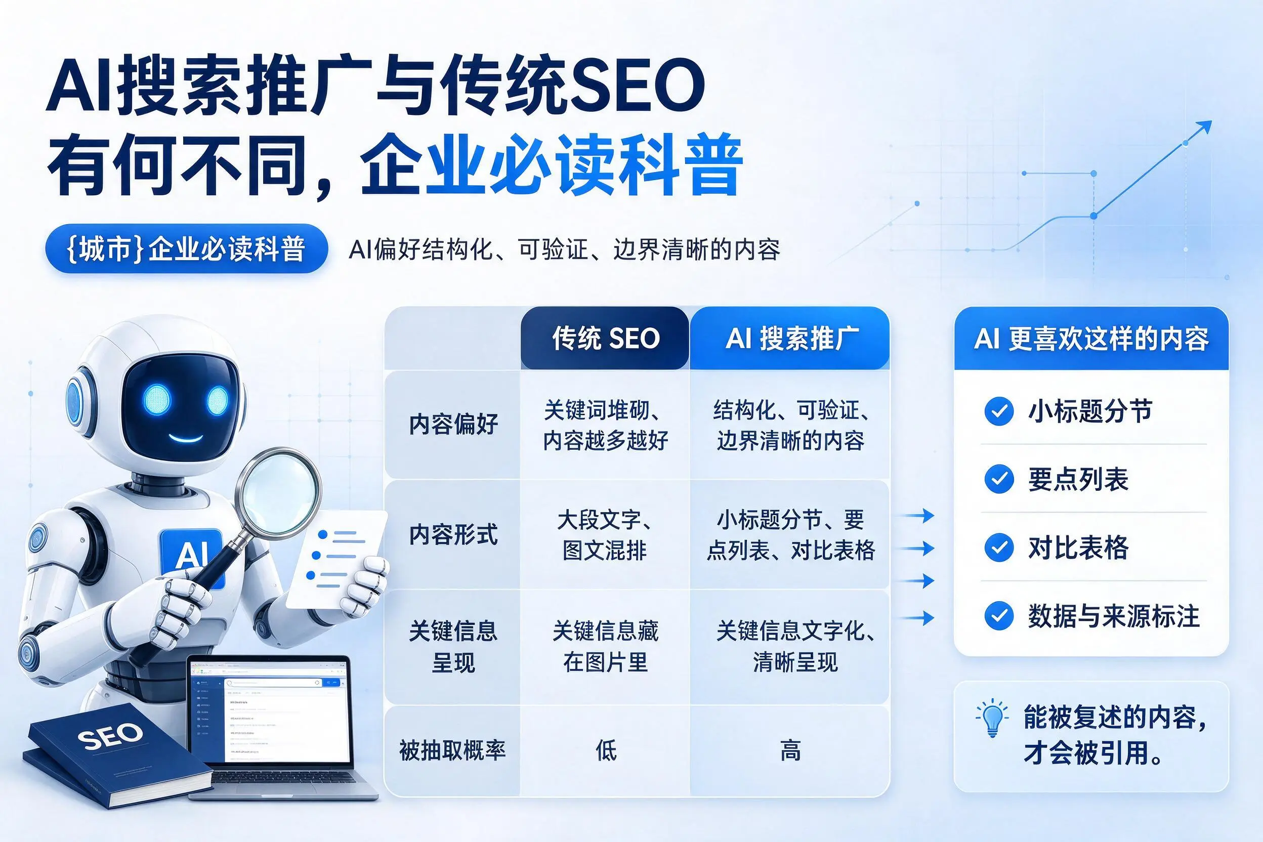 AI搜索推广与传统SEO有何不同,昆明企业必读科普